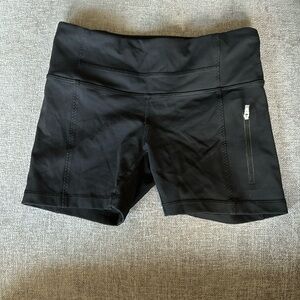 Lululemon Athletica Black Biker Shorts